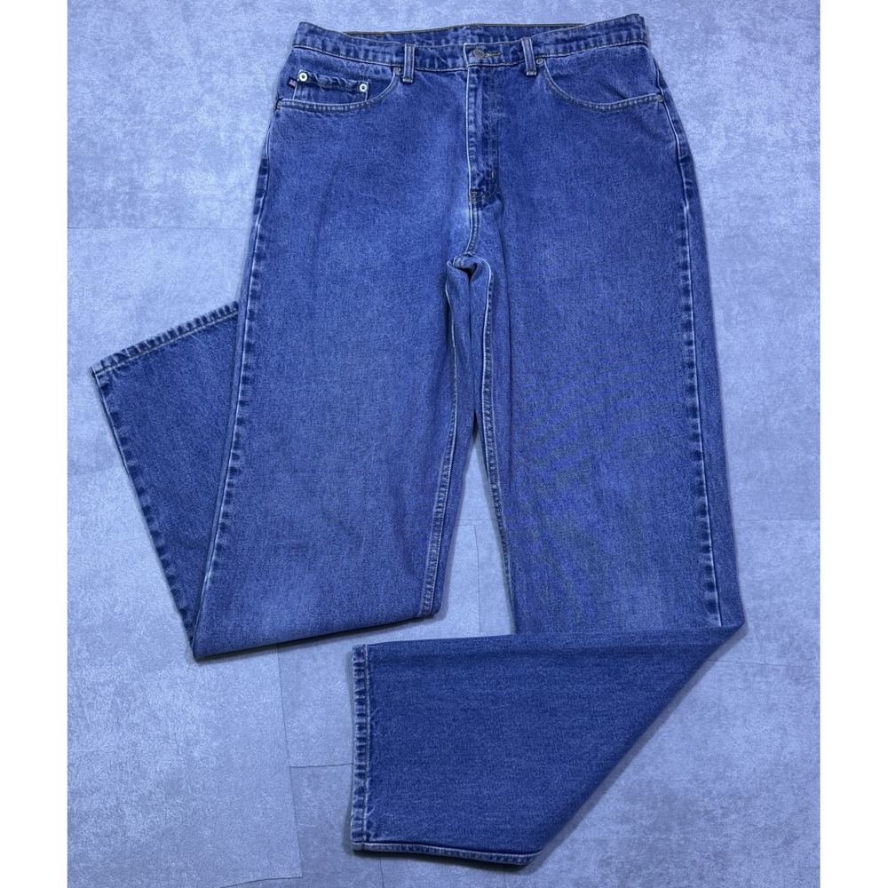 Ralph Lauren Jeans Mens 34x34 Relaxed Straight Leg Normcore Y2K Stone Wash USA
